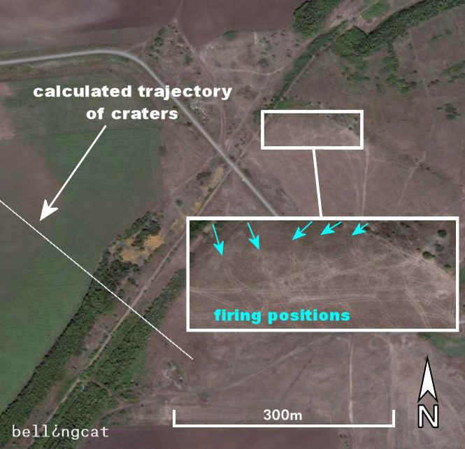 Firing position near Ukrainskiy, Russia