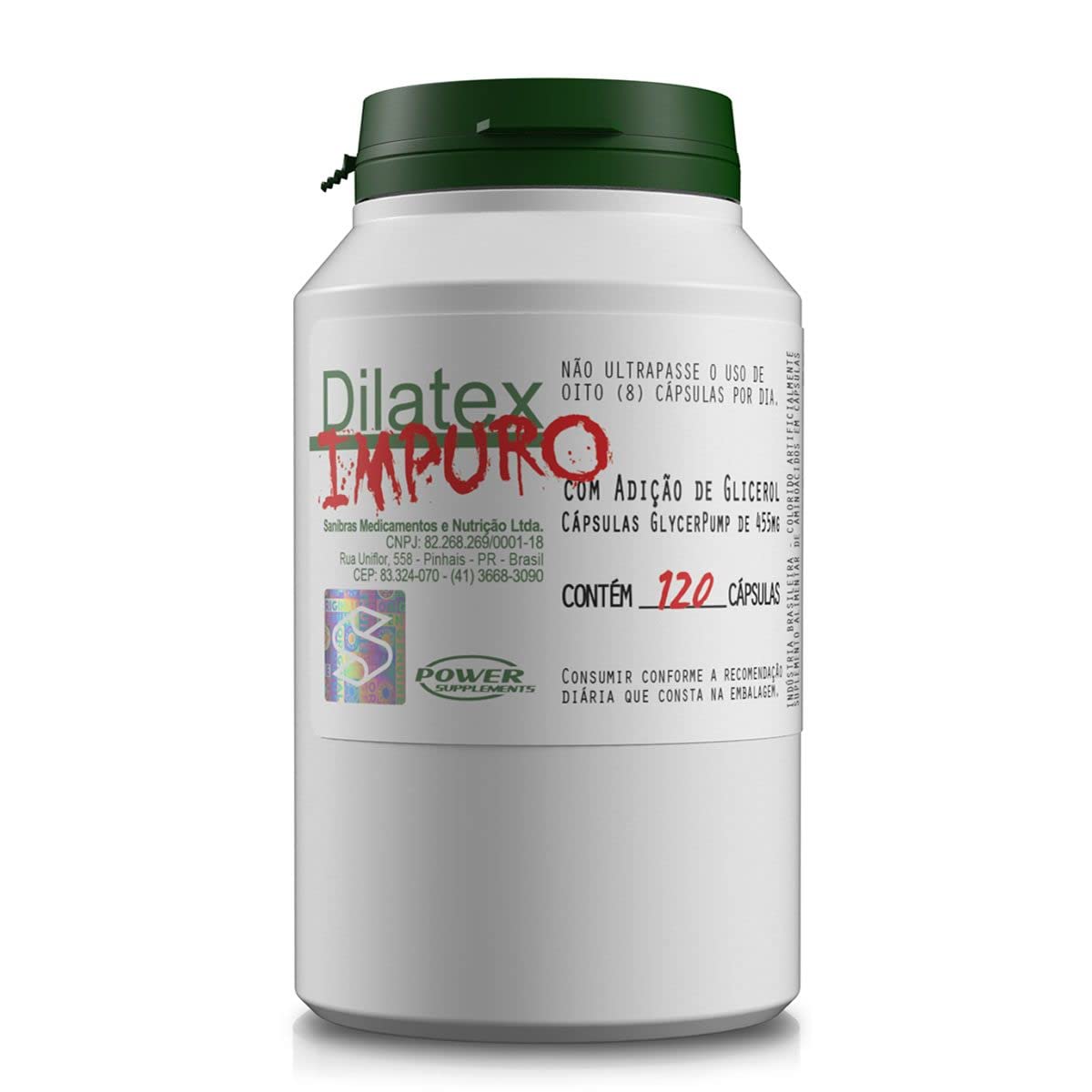 Dilatex Impuro (120 caps) - Único, Power Supplements
