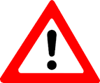 Image result for warning symbol
