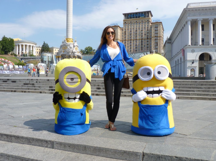 Liz Wahl in Kyiv, Ukraine, 2015 ~