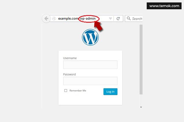 Methods to Find WordPress Login URL And Exploring Admin Dashboard | Temok  Hosting Blog