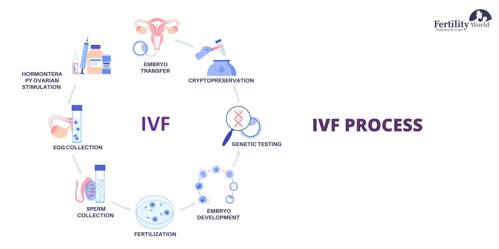 How is IVF treatment done?