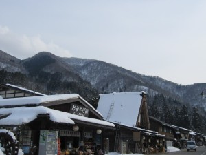 白川郷の町並み