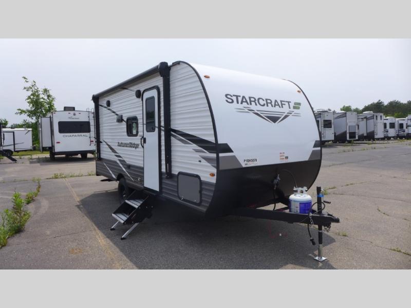 This StarCraft Autumn Ridge travel trailer is one of our budget-friendly units.