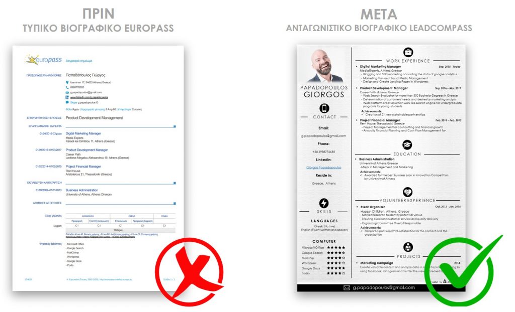 before after cv leadcompass 1024x622 1 - mistakes in resume