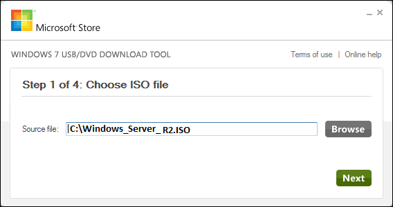 Tạo USB boot để cài Windows Server 2012