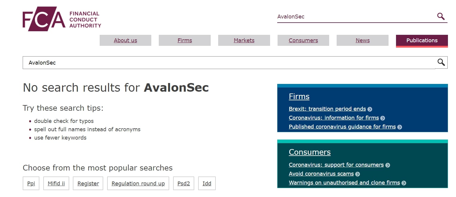 Независимый обзор брокерской организации AvalonSec, отзывы клиентов
