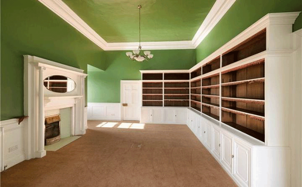 A picture of a library in the home- Business News Scotland