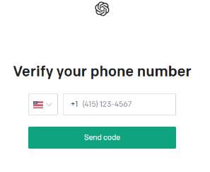 Verify your Phone Number