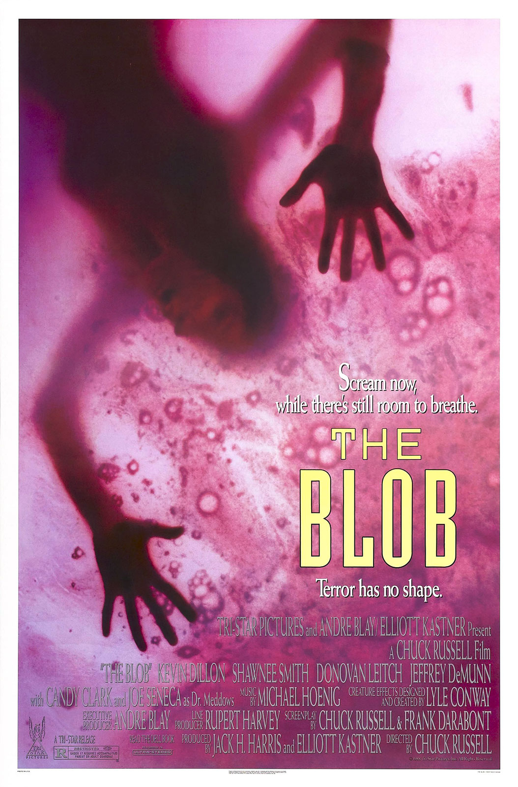 Affiche de The Blob de Chuck Russel