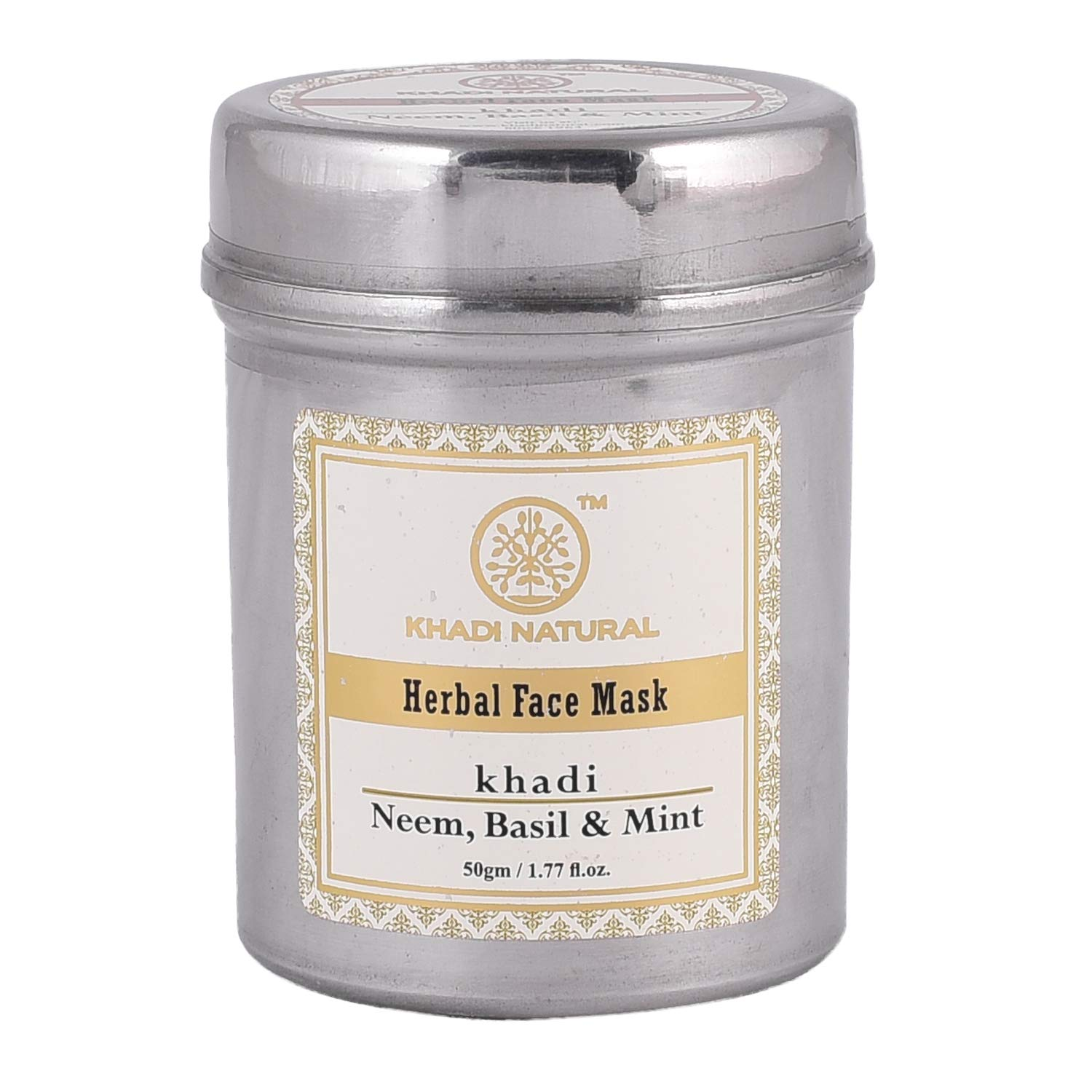 Khadi Natural Neem, Basil and Mint Anti Acne Face Mask