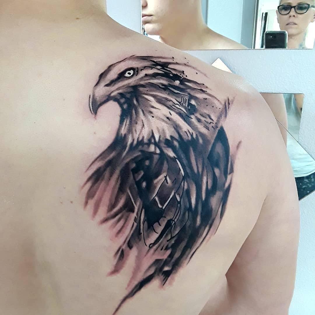 Majestic Eagle Tattoo