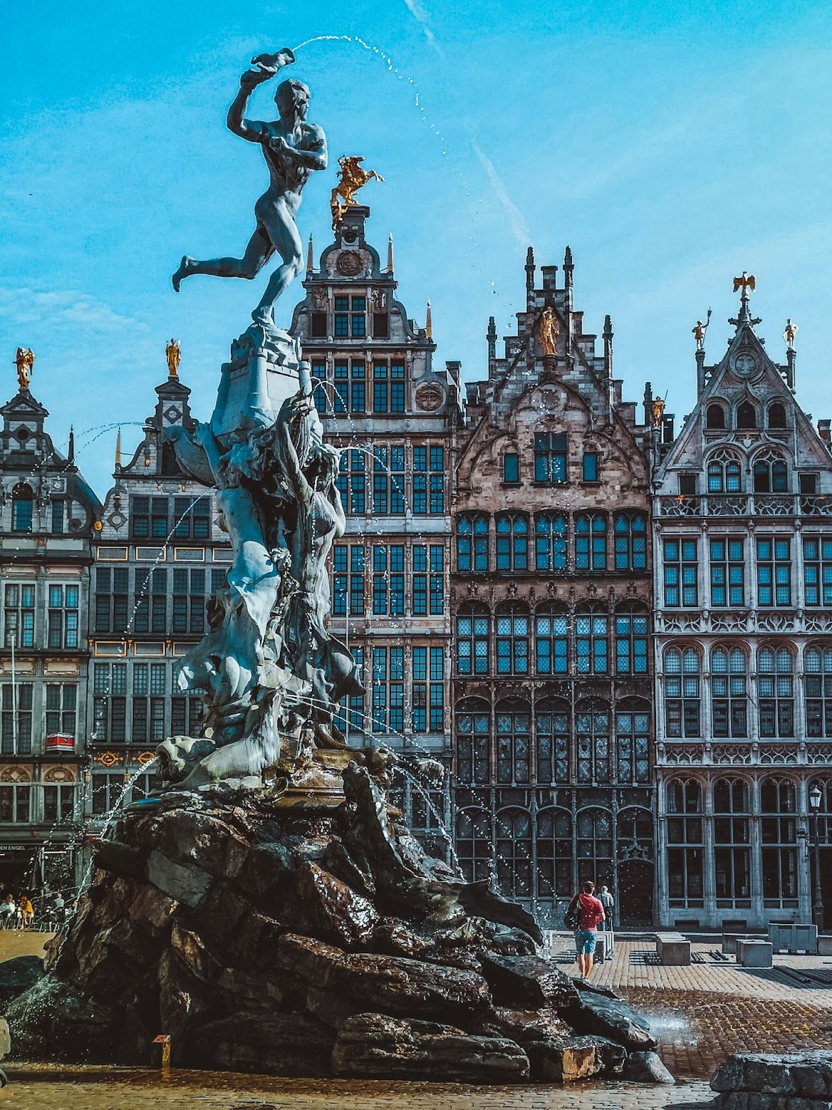 1 day in Ghent, Antwerp, Grote Markt, Belgium, 