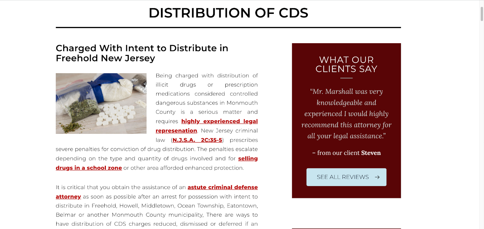 Distribution of CDS