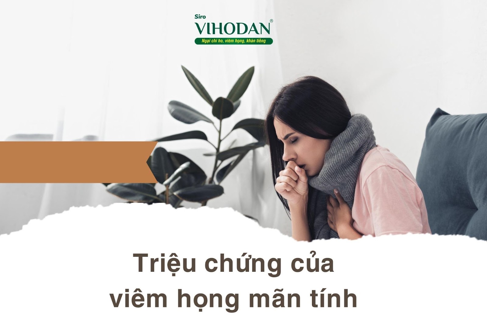 Các triệu chứng của viêm họng mãn tính