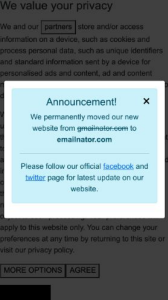gmailnator mobile screenshot