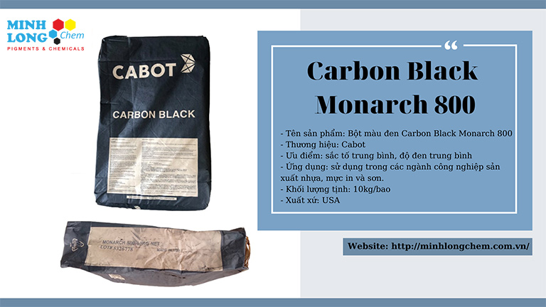 Carbon Black bột màu đen dành cho ngành mực in-8