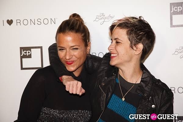 Charlotte and Samantha Ronson