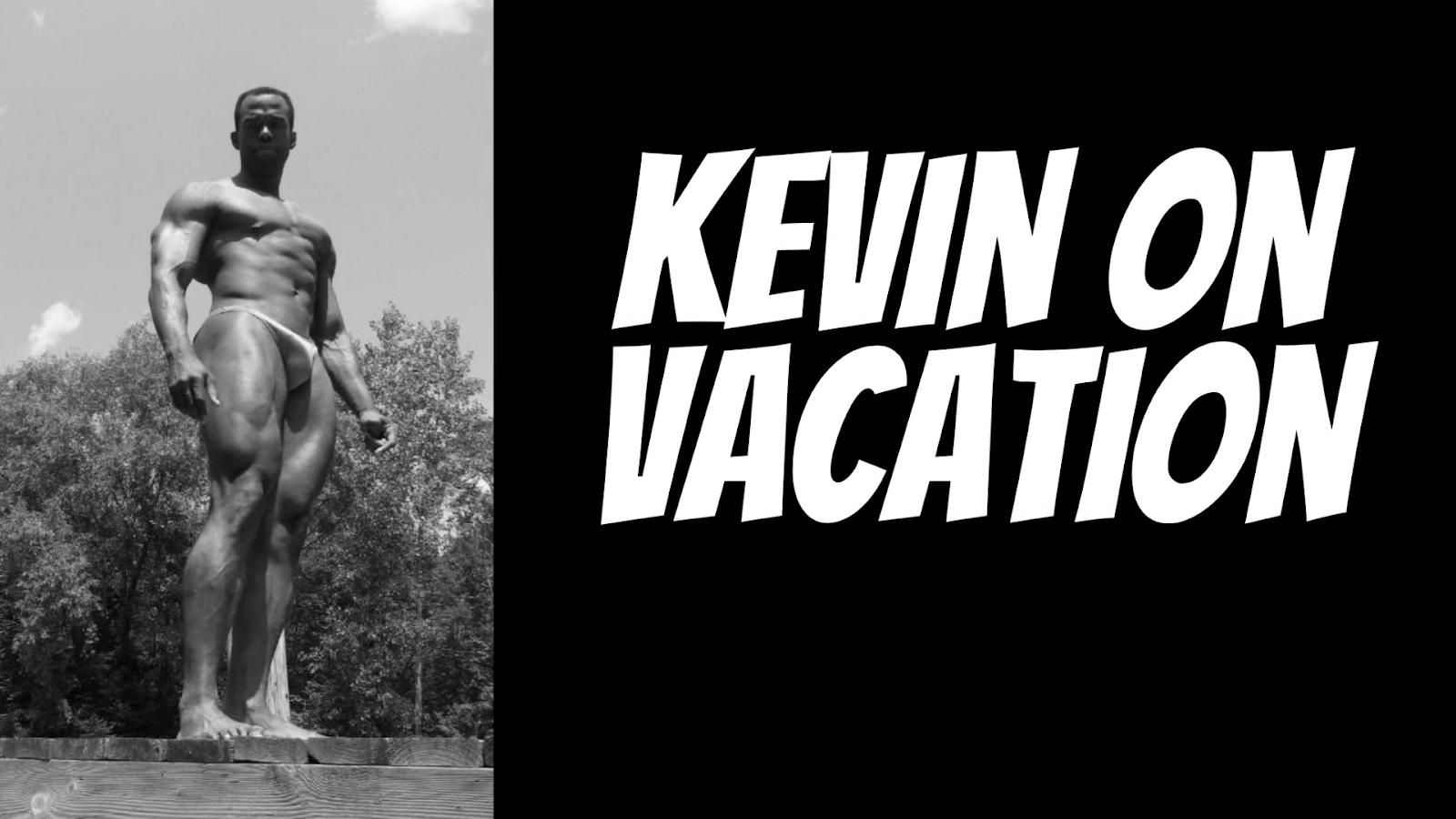 Bodybuilder Kevin Richardson on vacation!