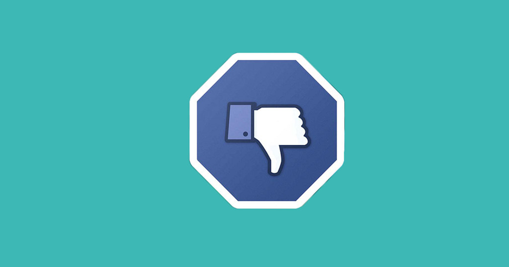 the greatest marketing mistakes thumbs down in a blue stop sign icon