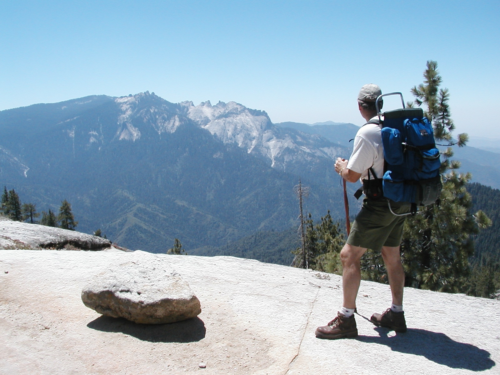 hiking man