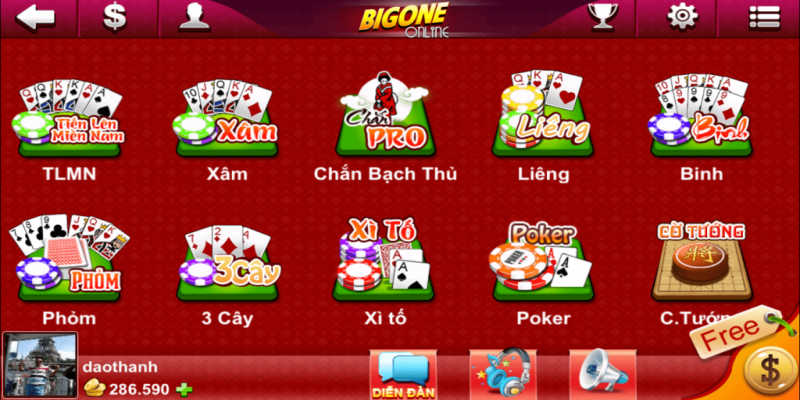 Bigone game bai doi thuong