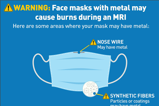 FDA warning about metal masks