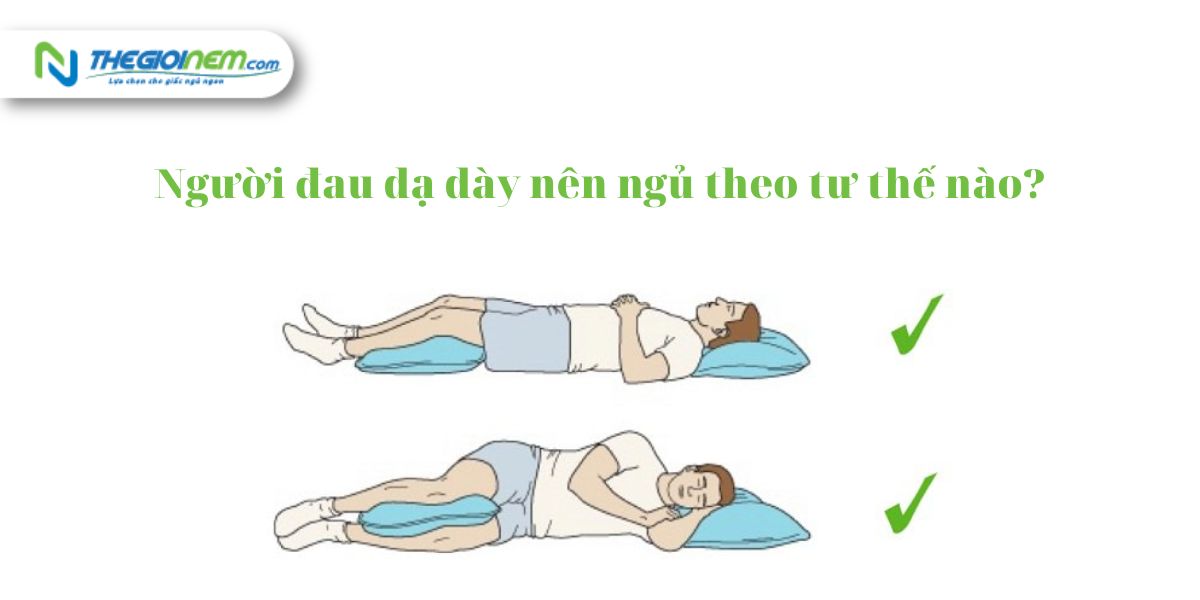 Cách chọn nệm tốt cho sức khỏe người đau dạ dày- Thế Giới Nệm