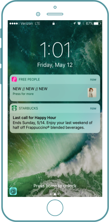 Push Notifications vs. In-App Messaging: What's the Difference for App  Marketing? - Localytics