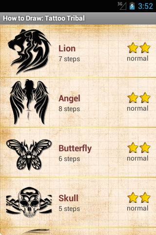 How to Draw Tattoo Tribal apk