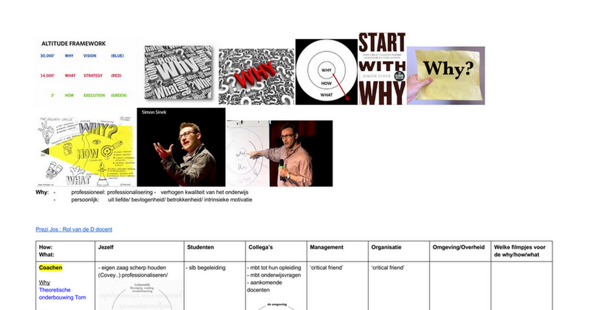 Integrale Eindopdracht - Schema Why-how-what - Google Docs