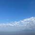 昨日の空、今朝の空