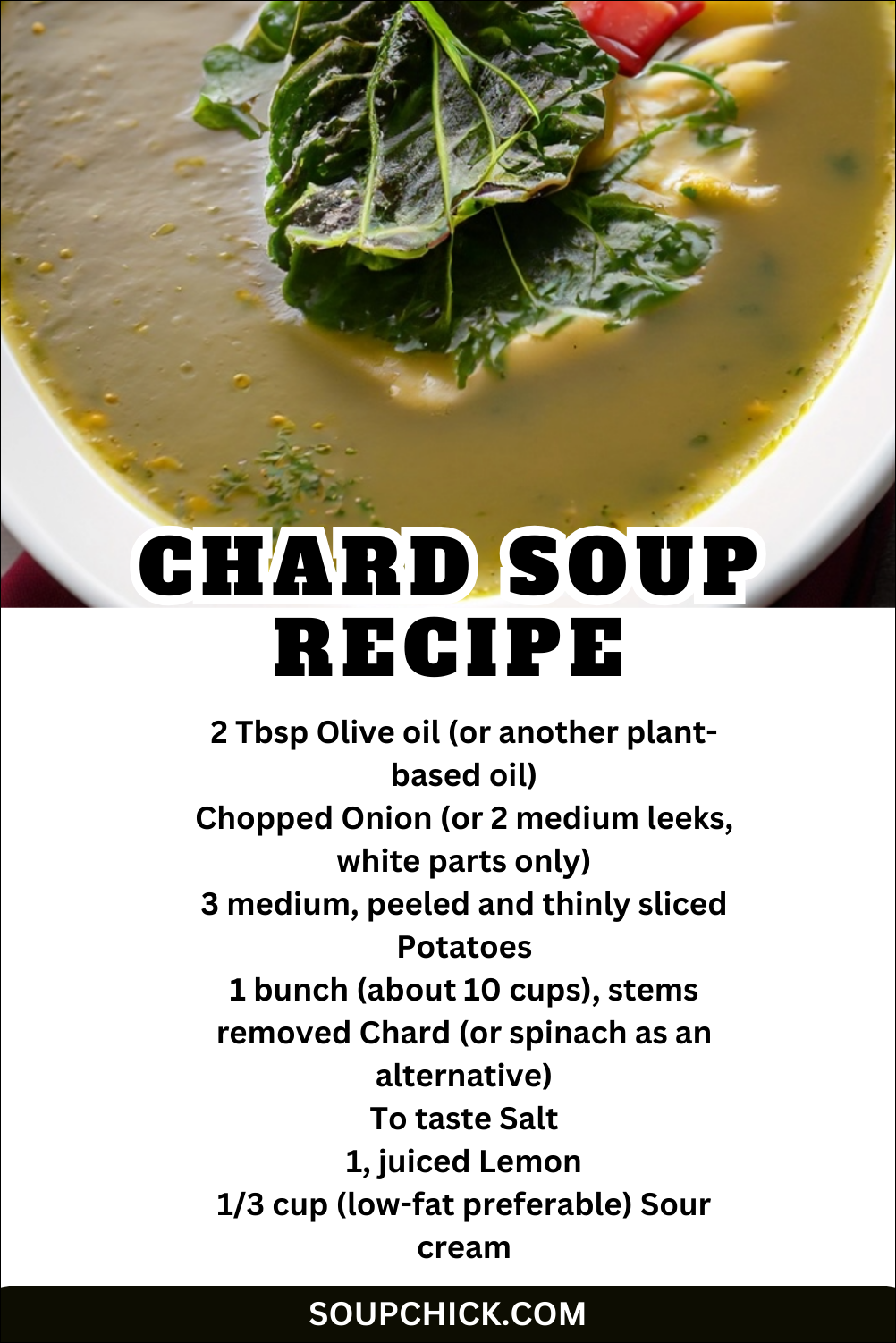 chard soup recipe
