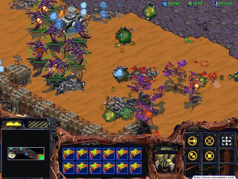 Hình ảnh trong game StarCraft (screenshot)