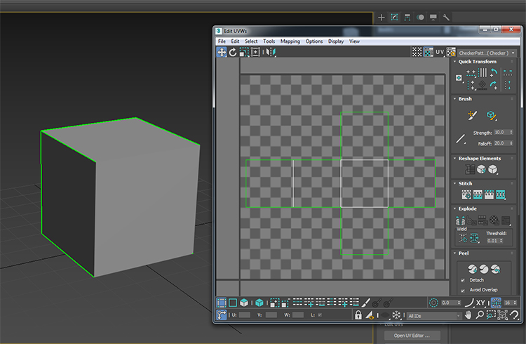 basic UV map