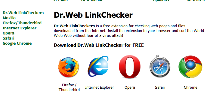Anti-Virus Link Checker