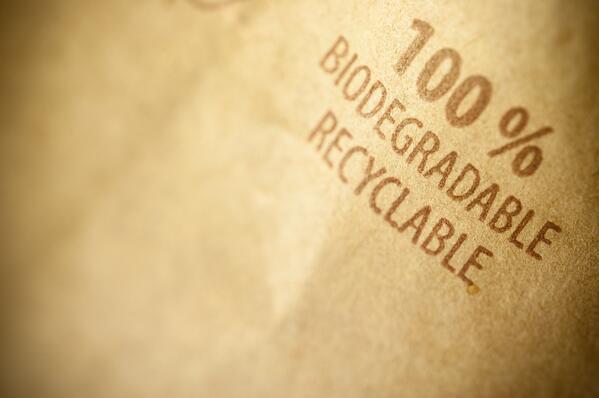 Paper is biodegradable and recyclable