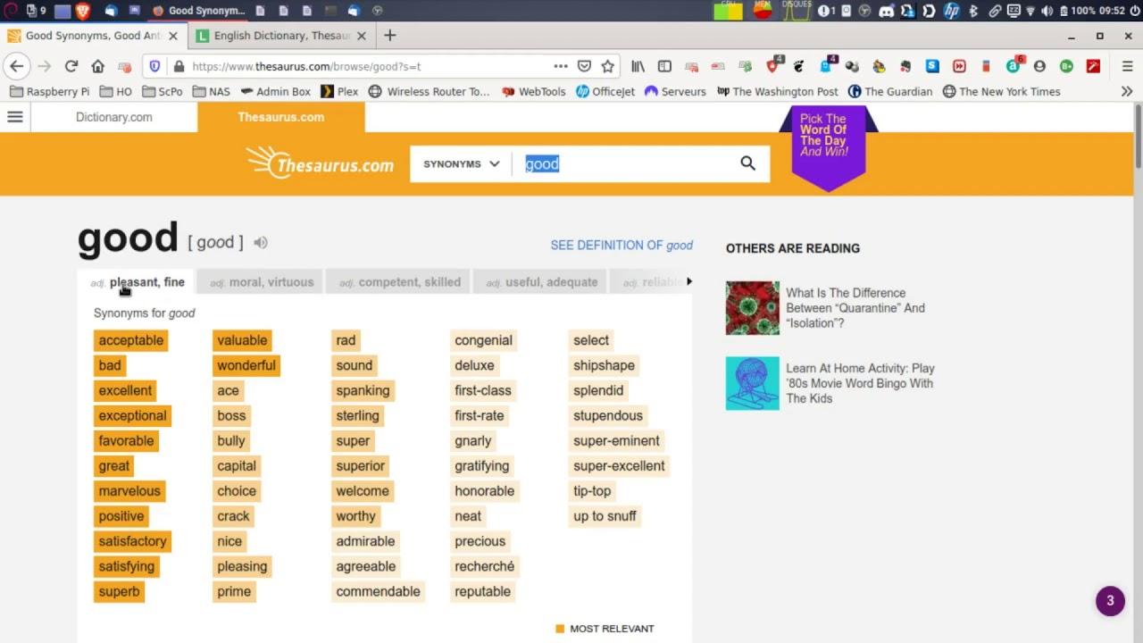 Tutorial: How to use thesaurus.com - YouTube