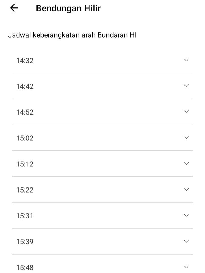 Fitur Transportasi Publik di JAKI