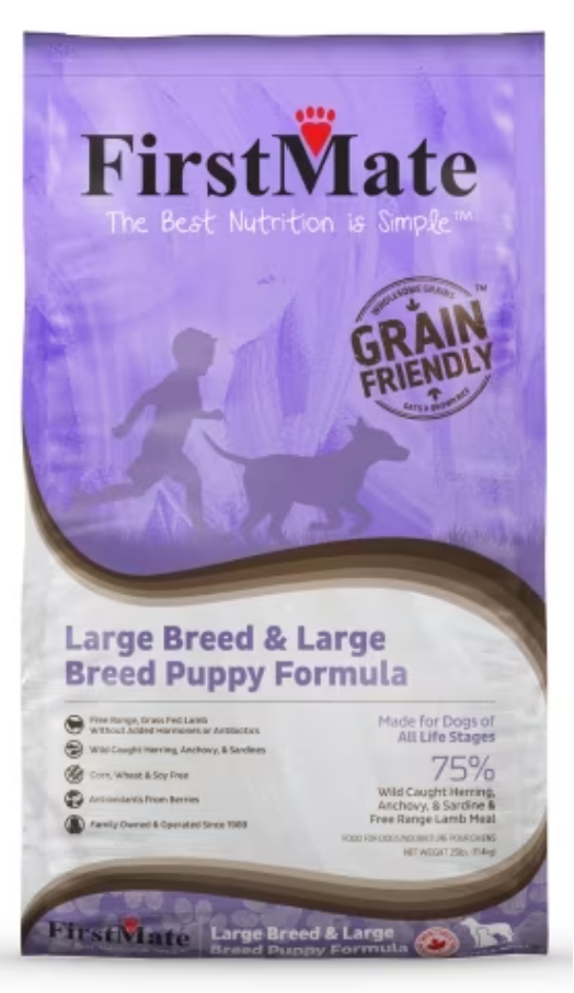 irstMate Grain Friendly Formula Large Breed Puppy Food