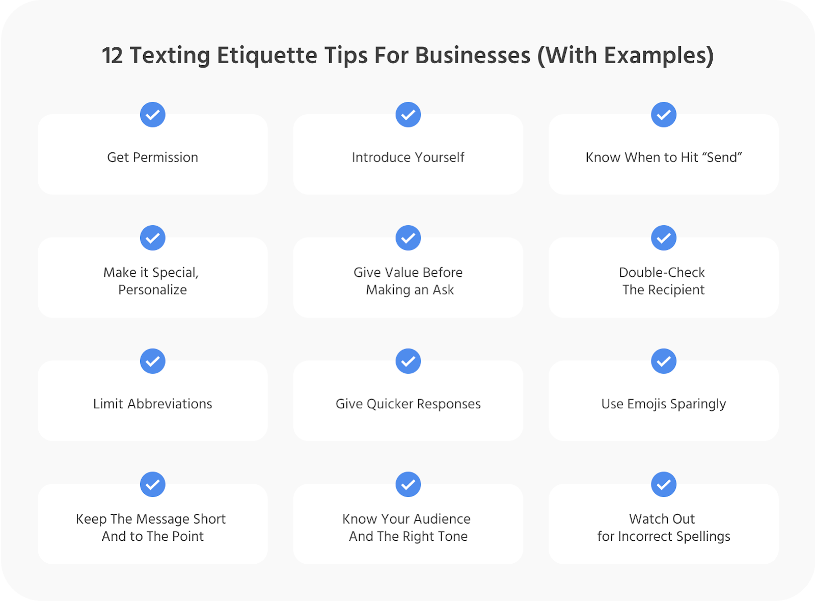 12 Texting Etiquette Tips For Businesses (With Examples)