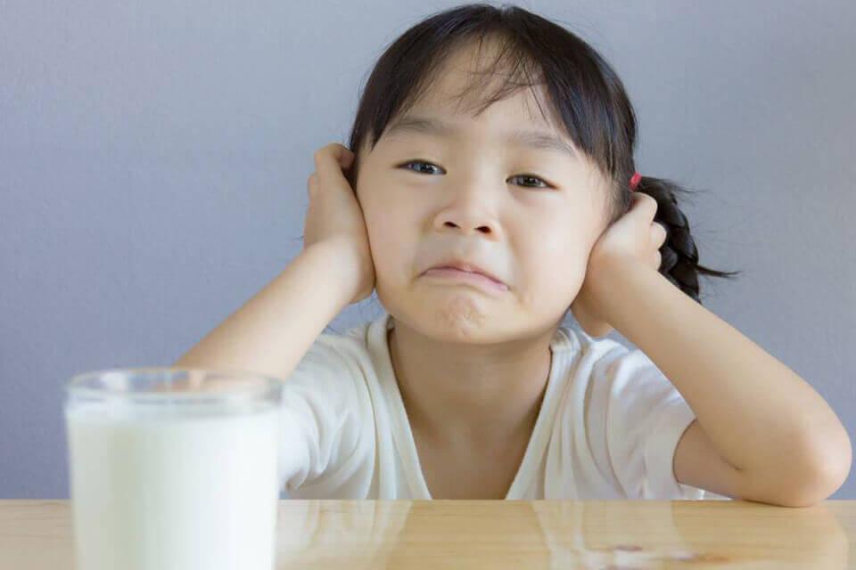 4. เด็กไม่ยอมดื่มนม  