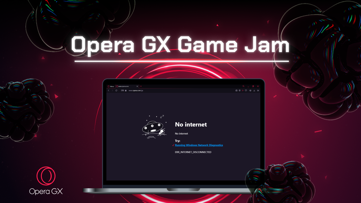 Create an offline game for Opera GX to never get bored when your