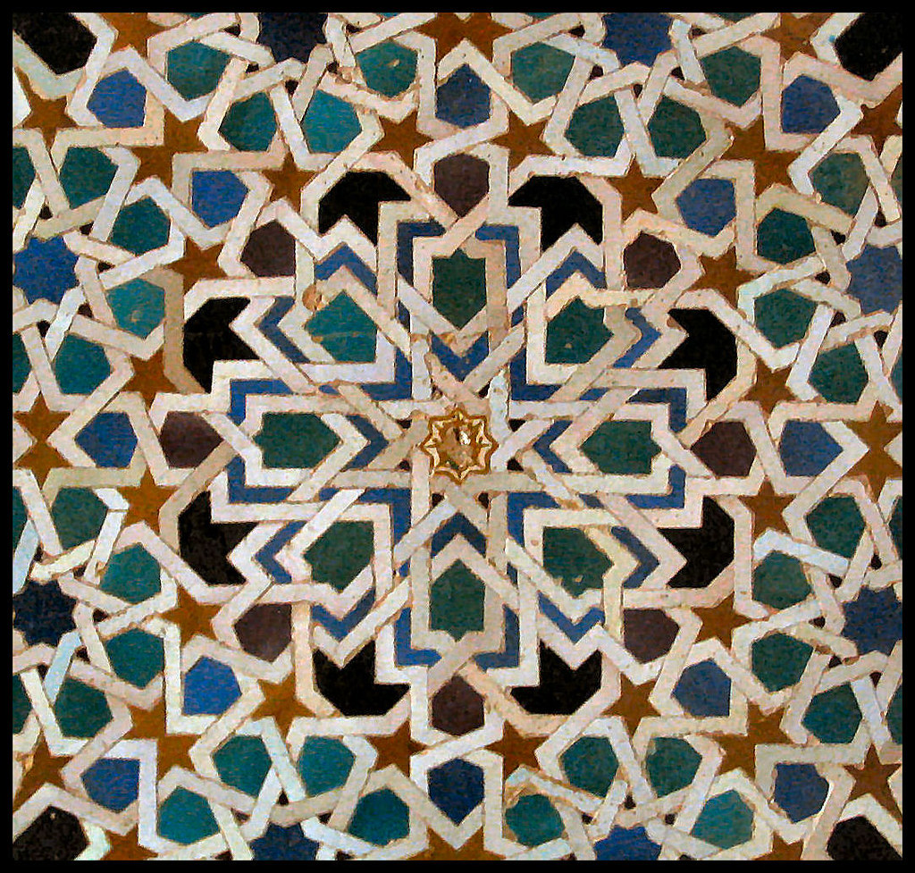 Patterns from Alhambra, Spain