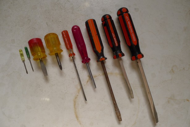 List of Common Screwdrivers and Their Uses