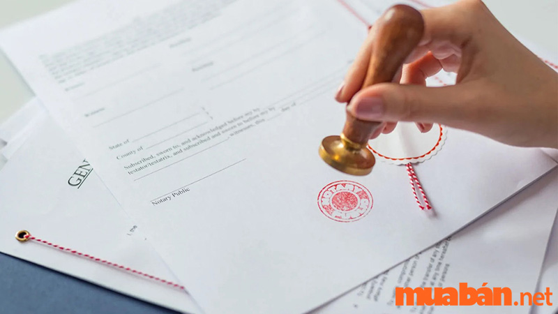 Đảm bảo thủ tục sang nhượng rõ ràng