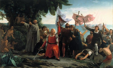 Ficheiro:Desembarco de Colón de Dióscoro Puebla.jpg
