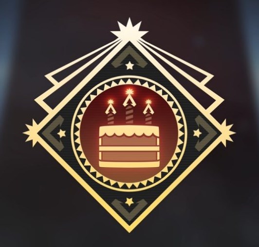 Apex anniversary badge