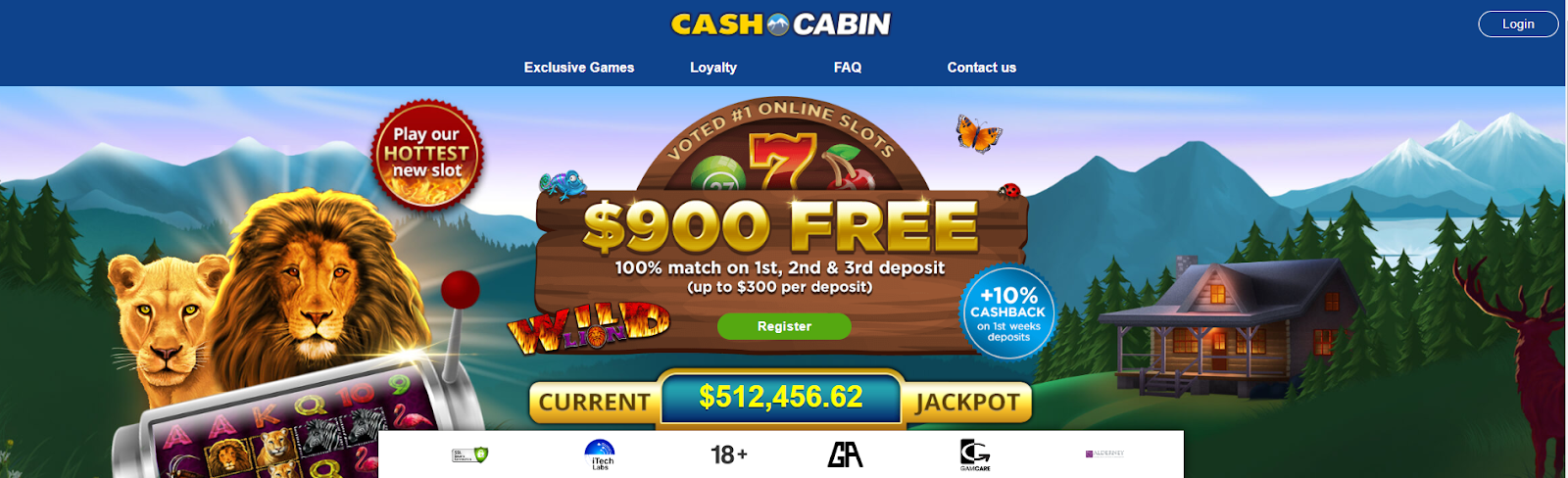 Design Cash Cabin Casino