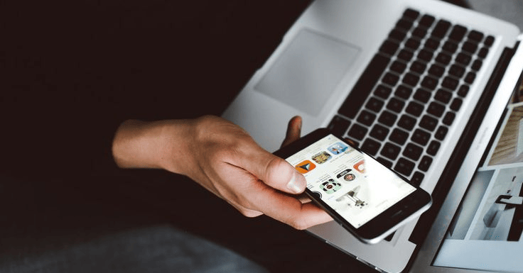 Mobile with Laptop